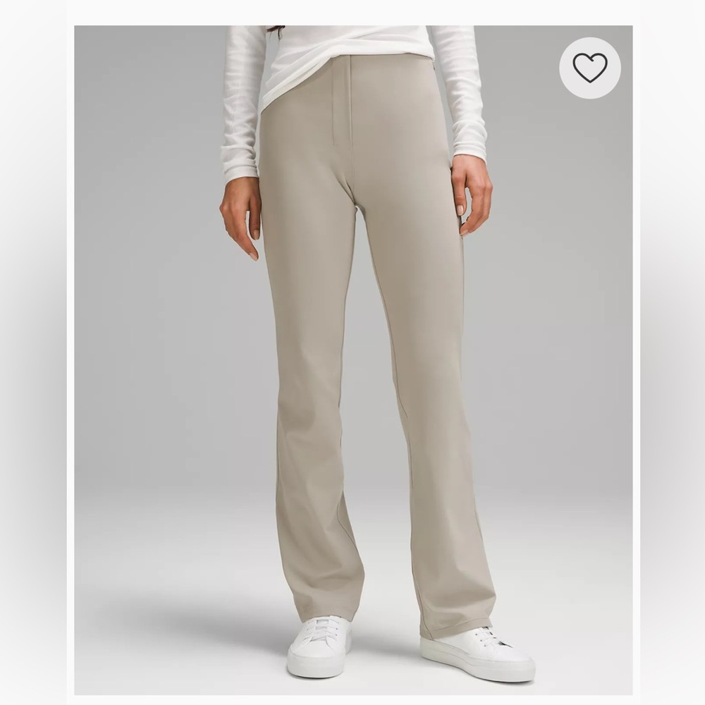 Lululemon smooth pull on pants sz 4-Riverstone NWT